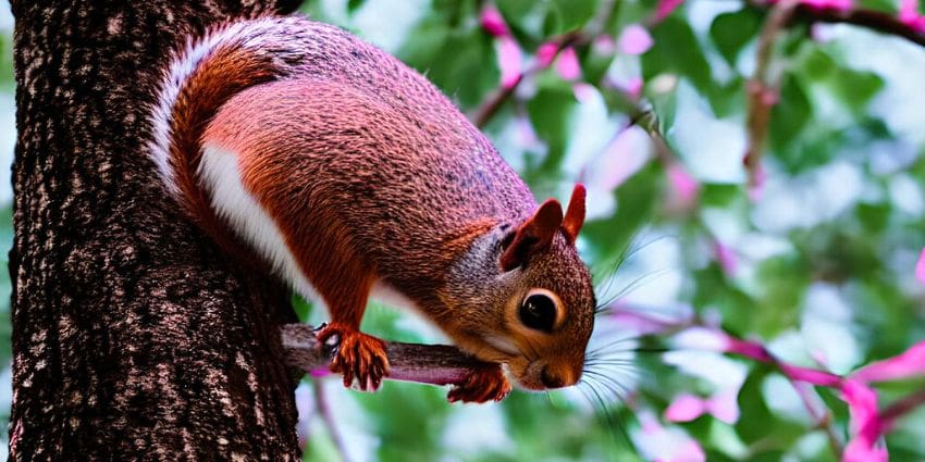 why do squirrels nip off tree branches - featured image